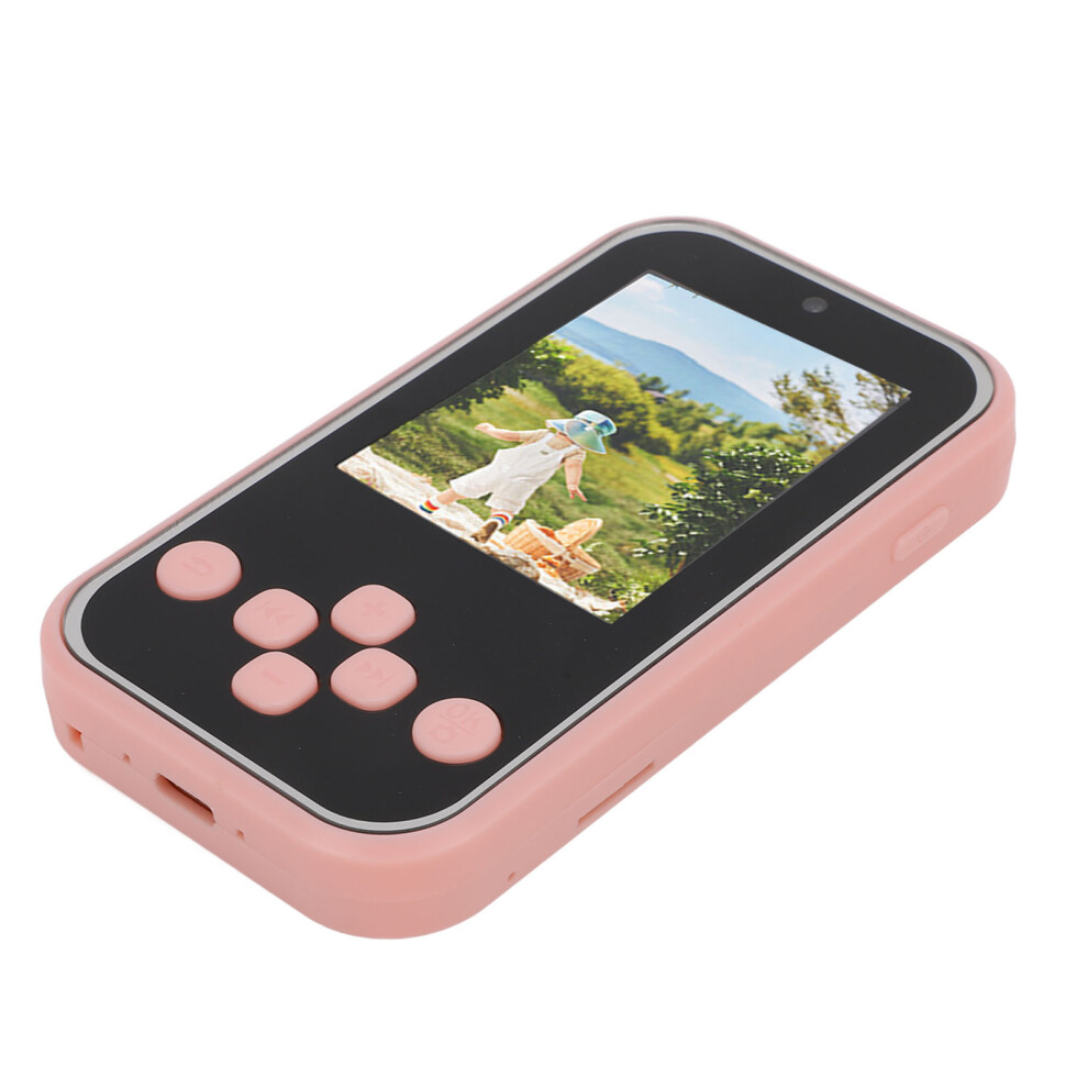 96Mp Digital Camera 2.4" Hd Dual Lens With 1080P Video Pink 7631384661056