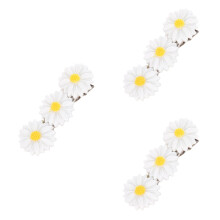 3 phíosa gearrthóga gruaige Daisy do chruinnithe éagsúla gúnaí gruaige do mhná