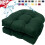 2-pack dynor till utomhusstolar, 45 x 45 cm, tuftade 1
