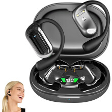 LinguaWave Pro AI-oordopjes — Draadloze Bluetooth-oordopjes met realtime vertaling, geschikt voor reizigers, zakelijk gebruik en taalstudenten