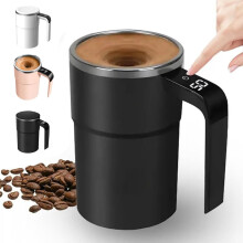 Tazza da caffè elettrica da 380 ml con termometro LCD