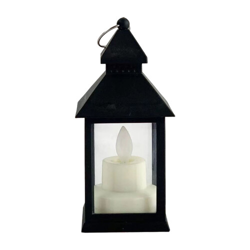 Lanterna de vela LED vintage de 5,6 polegadas, à prova d'água IP44, funciona a bateria, pode ser pendurada ou colocada sobre a mesa, decoração