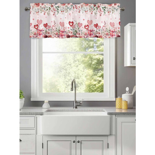 Valentinsdags blomsterkappe 102x30 cm stanglomme