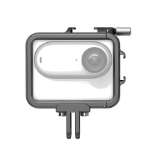 Aluminium Kamera Cage für Insta360 GO 3S, Schwarz, 56,4x33,1x73,7 mm