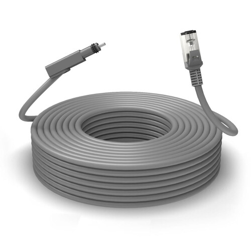 Rectangular Satellite Replacement Cable 30FT 9.2M Waterproof for Gen 2 V2 Router 2