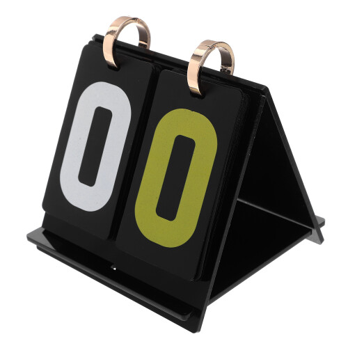 5Stk Flip Scoreboard Kunststoff Für Spiele