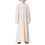Jugend Robe Lange Ärmel Beige Schlicht 1