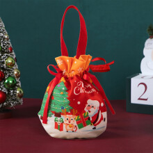Sacs cadeaux et boîtes à bonbons pour la veille de Noël – Festifs, compatibles avec les coffrets cadeaux de fruits sur le thème de la pomme,