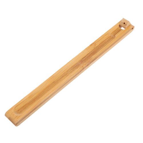 Porta-incenso de bambu com ângulo ajustável