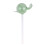 2Pcs Glass Self Watering Plant Devices Green Automatic Waterers 1