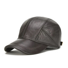 Casquette en cuir de vachette pour homme, idéale pour l'automne et l'hiver. Nouveau chapeau de baseball décontracté en cuir, doux au toucher.