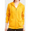 Giacca con cappuccio e zip da donna, leggera, in misto cotone. 1