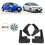4PCS Car Mudguard Mud Flaps  Mud Guard  for   E210 2019-2023 Car Accessories 2