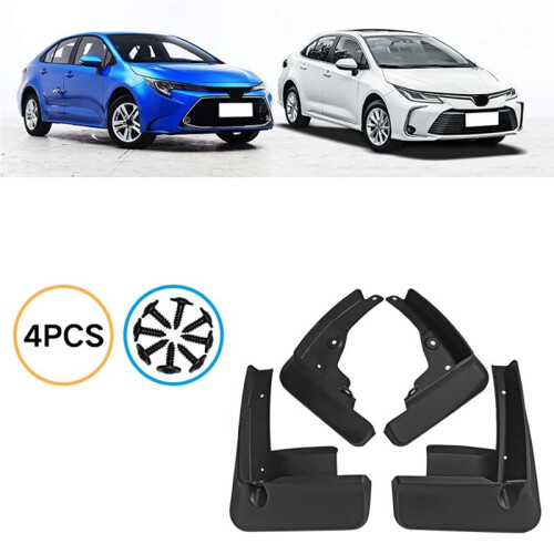 4PCS Car Mudguard Mud Flaps  Mud Guard  for   E210 2019-2023 Car Accessories 2