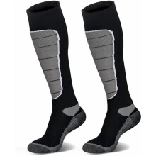 Merino Wool Ski Socks, Cold Weather Socks for Snowboarding, Snow, Winter, Thermal Knee-high Warm Socks, Hunting