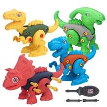 Irrotettava dinosauruslelusetti lapsille 3+ ikäisille (4 kpl)