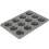 12-Cup Nonstick Aluminized Steel Muffin Pan, Contour Silver 1