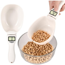 Cuillère doseuse numérique avec électronique intégrée et échelle réglable intelligente pour la cuisine et la pâtisserie – compatible avec