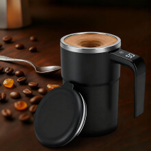 Mug Caife Leictreach Stijggn le Teirmiméadar LCD 380ml