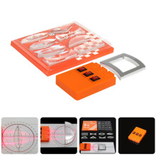 Kit per esperimenti di fisica e ottica con lenti e specchi