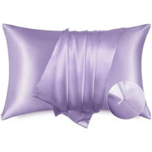 Örngott i satin med dragkedja – King Size, 2-pack