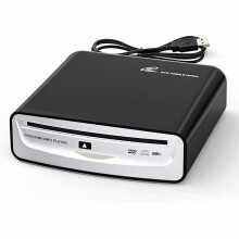 Tragbarer USB-CD-/DVD-Player für Auto, Laptop, Desktop-PC, Fernseher, Mac und PC