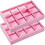 2-pack sammets klockbricka med 12 fack 1