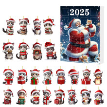 Calendário do Advento de Natal com 24 presentes surpresa