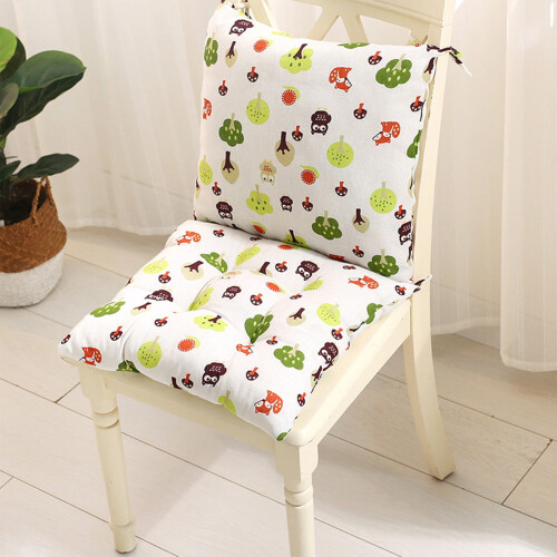 Stolsdyna med hög rygg, polyester, allvädersfunktion, 35,5 x 81,5 cm