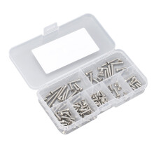 Kit de tornillos RC de acero inoxidable M3 hex para BBX BB01