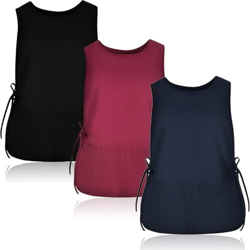 Ποδιά Cobbler Unisex Αδιάβροχη ποδιά με 2 βαθιές τσέπες Art Smock για βάψιμο και καθάρισμα
