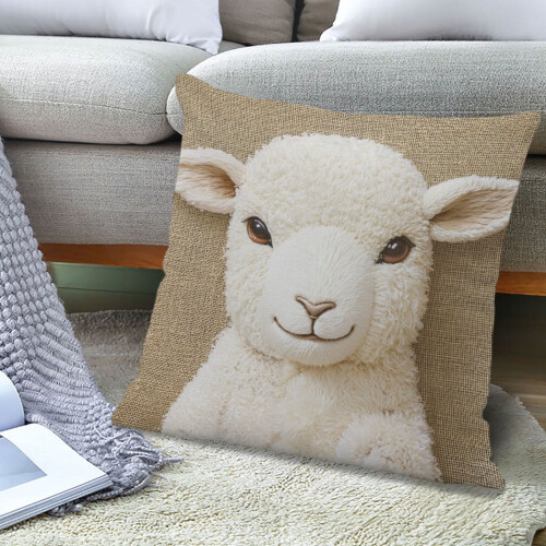 Ensemble de coussins à motif animal 45x45cm