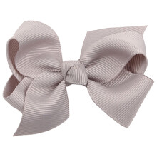 Pince à cheveux nœud papillon pour fille, accessoire de coiffure pour enfant, pince à cheveux unie, cadeau