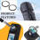 Protection d'objectif pour X4, transparence HD à 98 %, double objectif 7
