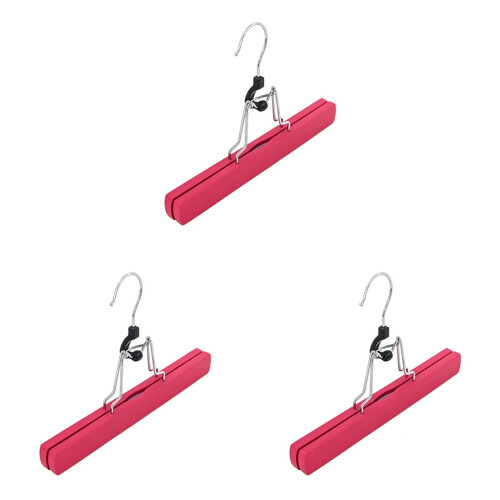 Byxgalgar i trä med klämmor 1/3/6-pack