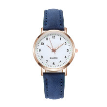 DESIGNICE Leren Quartz Horloge voor Dames & Heren – Extra Grote Wijzerplaat, Casual Analoog, Geschikt voor Senioren en Verpleegkundigen, Compatibel