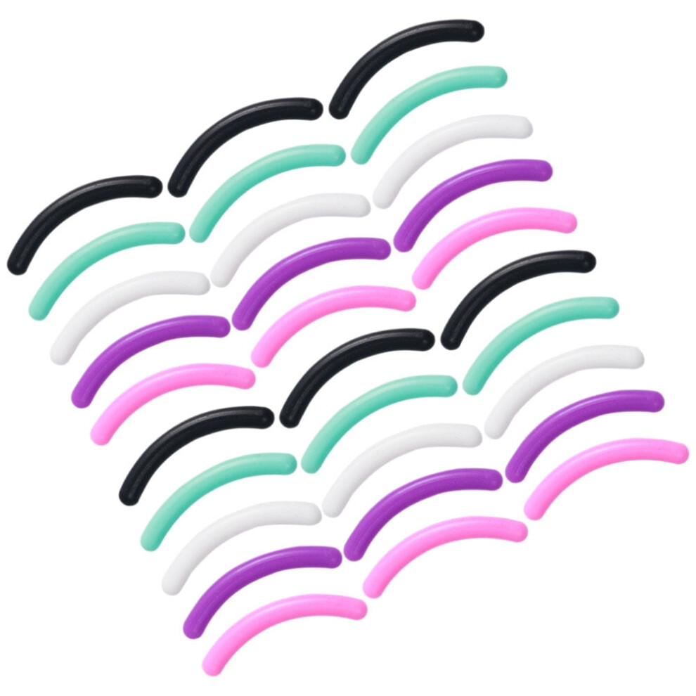 30pcs Rubber Eyelash Curlers Refills Pad Multi