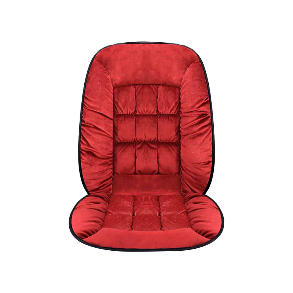 Floor Cushions Warm And Insulated Plush Car Seat Cover, Soft Automatic Protective Cover For Front And Rear Seat Cushions Travel Car Seat 9130661774604