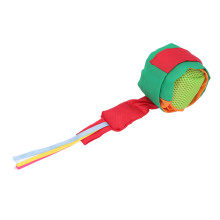 Balle de queue Colorée Catch Tail de 20 cm en polyester, jouet sensoriel pour enfants