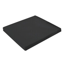 Funda impermeable para colchón, almohadilla separadora de orina, funda para colchón lavable a máquina, protector de colchón de color liso (negro,