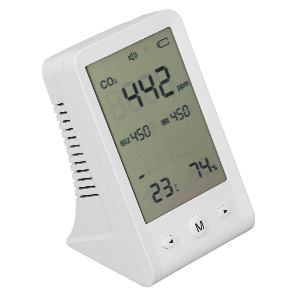 High Accuracy CO2 Monitor Thermometer Hygrometer Indoor Air Quality Meter