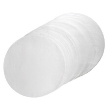 Forros de papel manteiga redondos antiaderentes de 30x30 cm para forno e churrasqueira (50 unidades)