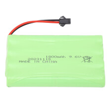 1800mAh 9.6V lítium akkumulátor RC járművekhez, hosszú élettartam, könnyű kialakítás, stabil és megbízható áramforrás