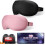 Memory Foam Sleep Eye Mask Blackout Zero Pressure 2 Pack 1