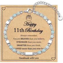 Kralenarmband voor meisjes, verjaardagscadeau voor kinderen van 6 tot 21 jaar.