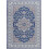 Χαλί Vintage με Λουλούδια και Μετάλλιο 1,5x1,8μ 1