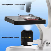 Microscope de Simulation Jouet 1200 X Éducation Scientifique Jouet D'Apprentissage Précoce pour Enfants Jouets Éducatifs Cadeaux pour Enfants