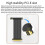 PCI-E 4.0 X16 Riser Cable Video Card 20cm Extension Shielded Flexibel 90 Montering GPU-Förlängningssladd Svart 5