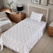 100% bomuldspercale Twin XL lagensæt 3 dele