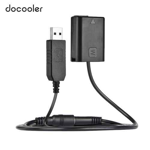 Μπαταρία Docooler NP-FW50Dummy + Καλώδιο USB για φωτογραφικές μηχανές Sony